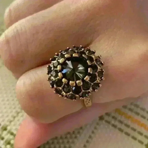 Vintage Boho Crystal Ring - Picture 6 of 13